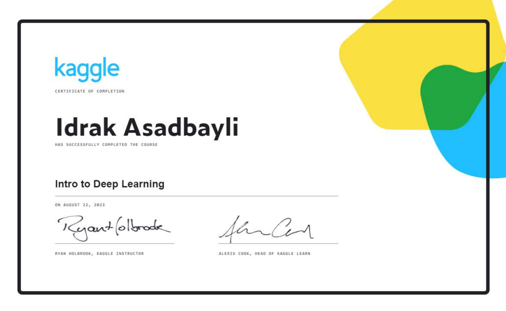 Certificate 3